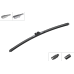 Щітка склоочисника Bosch FLATWIPER FB3 MA9 AX 450 3397016196