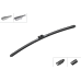 Щітка склоочисника Bosch FLATWIPER FB3 MA9 AX 475 3397016197 Щітка склоочисника Bosch FLATWIPER FB3 MA9 AX 475 3397016197