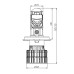 LED лампи Decker GL-01 6K H4 H/L LED лампи Decker GL-01 6K H4 H/L