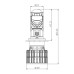 LED лампи Decker GL-01 6K H7 LED лампи Decker GL-01 6K H7