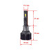 LED лампи Cyclone Type-45 H1 6000K