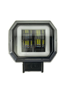 Світлодіодна фара Cyclone WL-F5 20W+RING Spot v2 Світлодіодна фара Cyclone WL-F5 20W+RING Spot v2