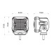Світлодіодна фара Decker WL-G7 mini 20W Premium Flood